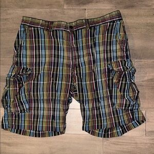 Polo Ralph Lauren Vintage Plaid Cargo Shorts